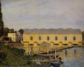 阿尔弗莱德 西斯莱 : Autumn at Louveciennes